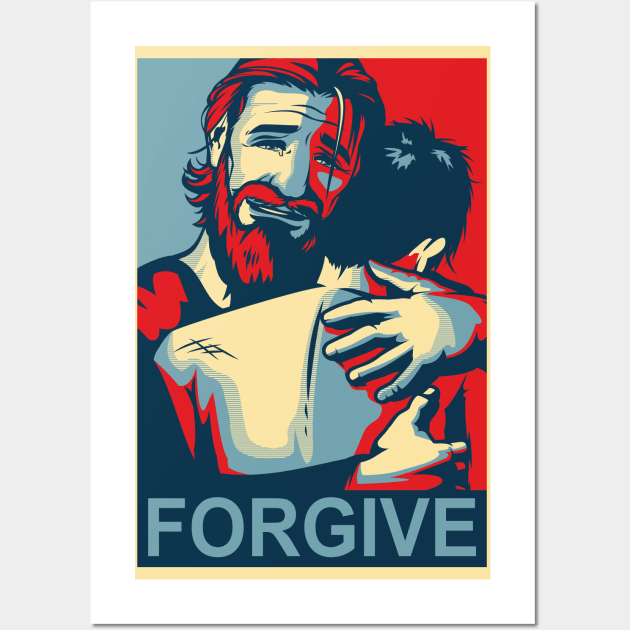 Forgive Wall Art by Jamie Lee Art